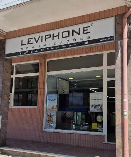 Fachada da loja Leviphone em Santa Maria da Feira